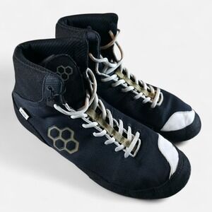 Rudis Wrestling Shoes Black Lace Up Mens Size 12